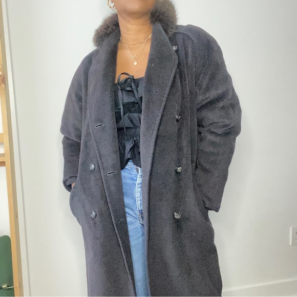 MaxMara - Dark Grey Coat - size M/L - Picture 16 of 17